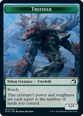 Treefolk Token - Foil